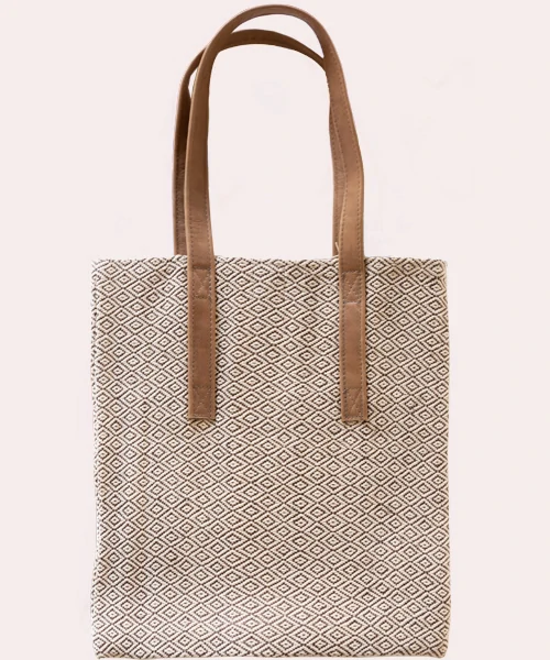Bolso de fibra natural de fique modelo "Dalia"