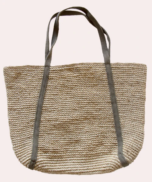 Bolso de fibra natural de fique modelo "Anturio"