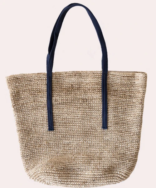 Bolso de fibra natural de fique modelo "Clavel"