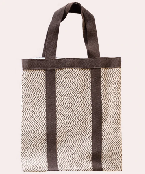 Bolso de fibra natural de fique modelo "Orquídea"